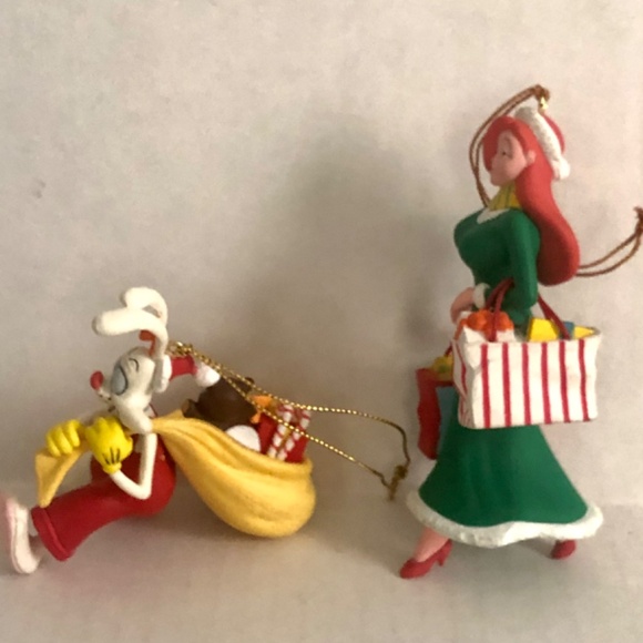 Disney Grolier Vintage Jessica and Roger Rabbit Ornament - Picture 3 of 3
